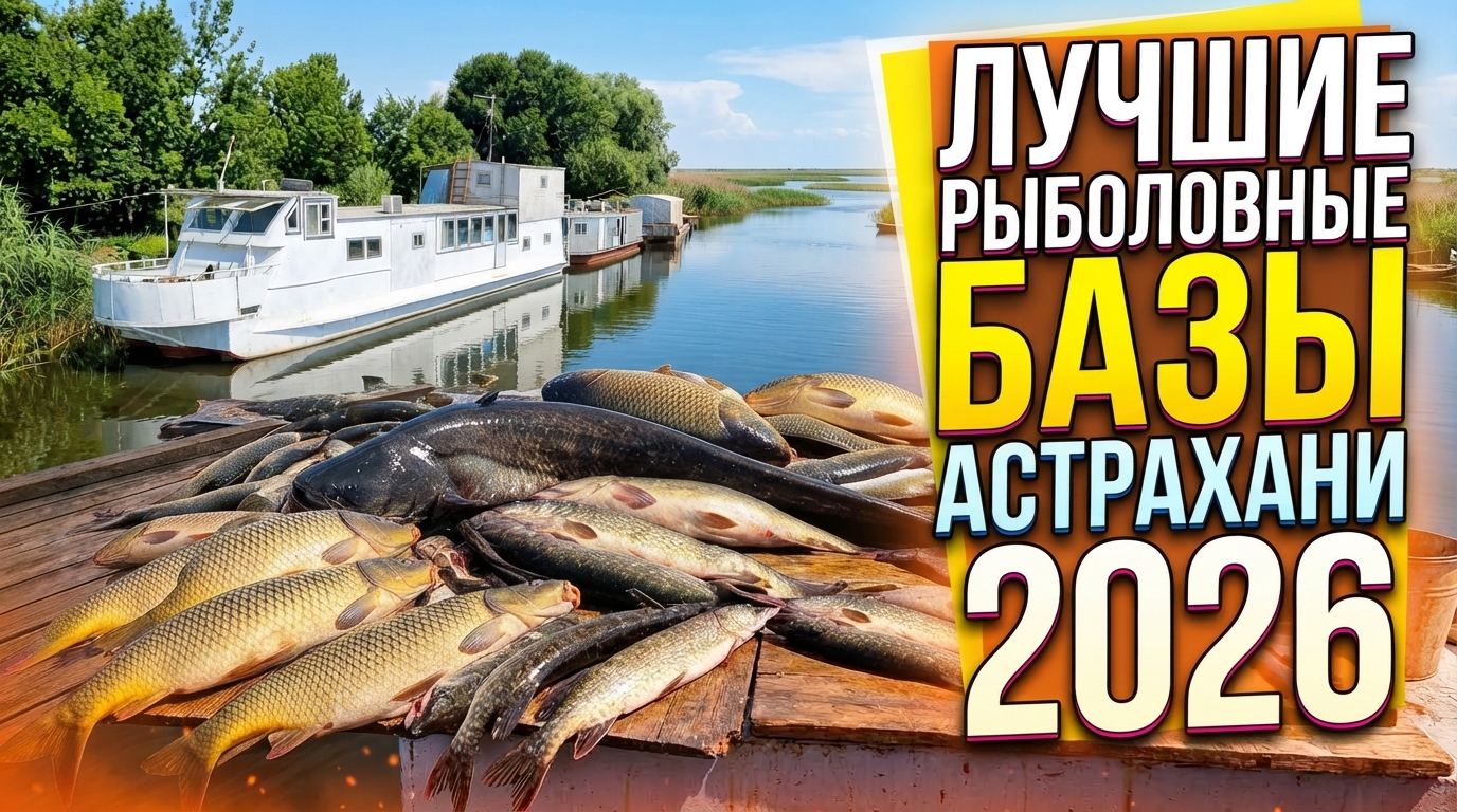 Лучшие рыболовные базы Астрахани в рейтинге 8 мест клева и подводной охоты 