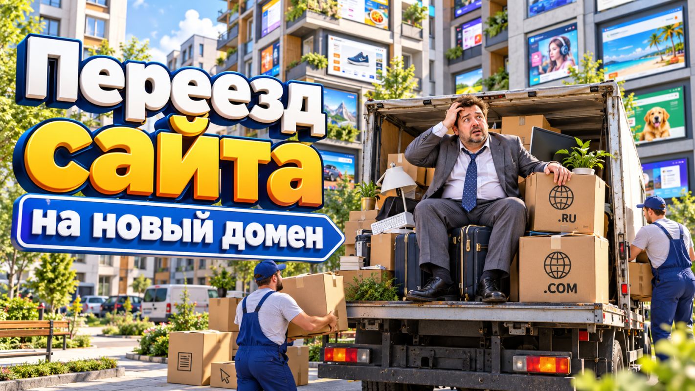 Переезд сайта на новый домен: как не потерять лиды и позиции SEO