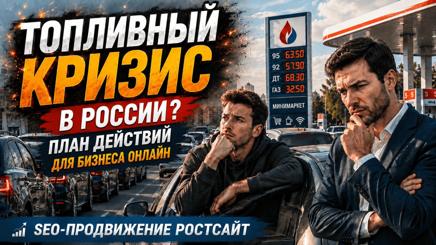 Топливный кризис в России? Как не прогореть за счет поискового спроса
