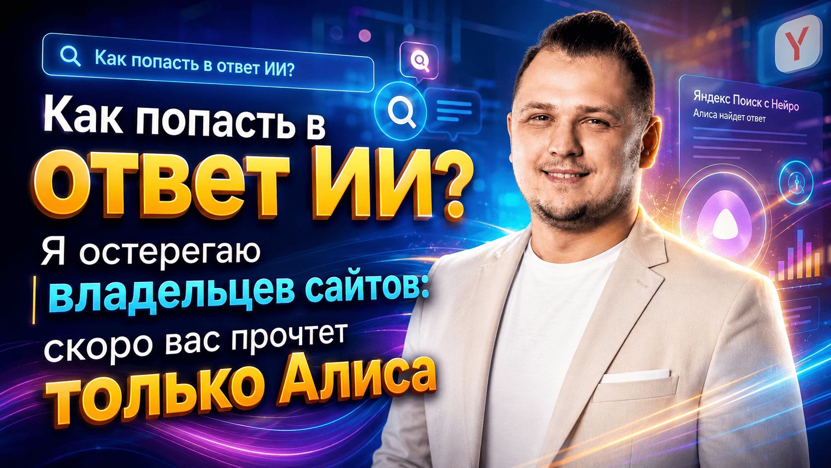 Как попасть в ответы Алисы 2027? Я предупреждаю: скоро ваш сайт прочтет только ИИ