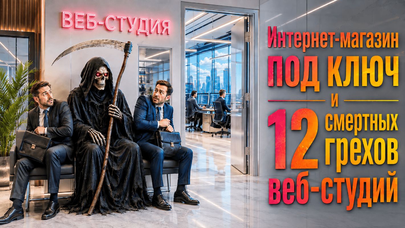Интернет-магазин под ключ и 12 смертных грехов веб-студий