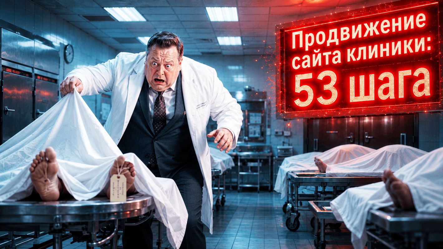 Продвижение сайта клиники: 53 рецепта против потери пациентов в 2027 году